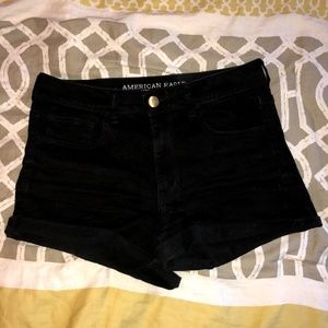 American Eagle Black Shorts